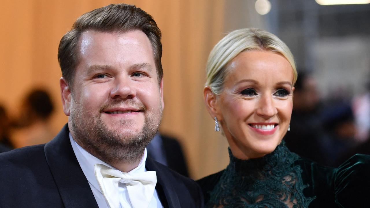 Corden said he was on high alert due to his wife’s allergies. Picture: AFP