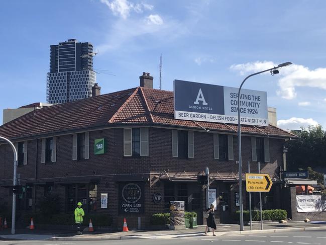 The Albion Hotel at Parramatta will be replaced by a 400-unit complex.