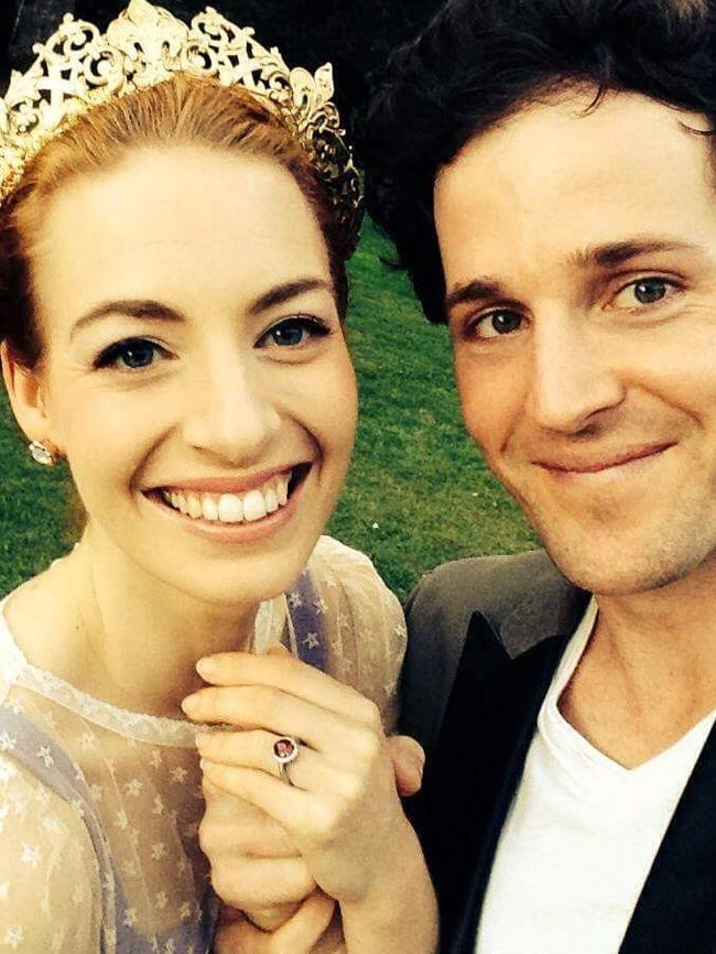 Emma and Purple Wiggle Lachie split in 2018.