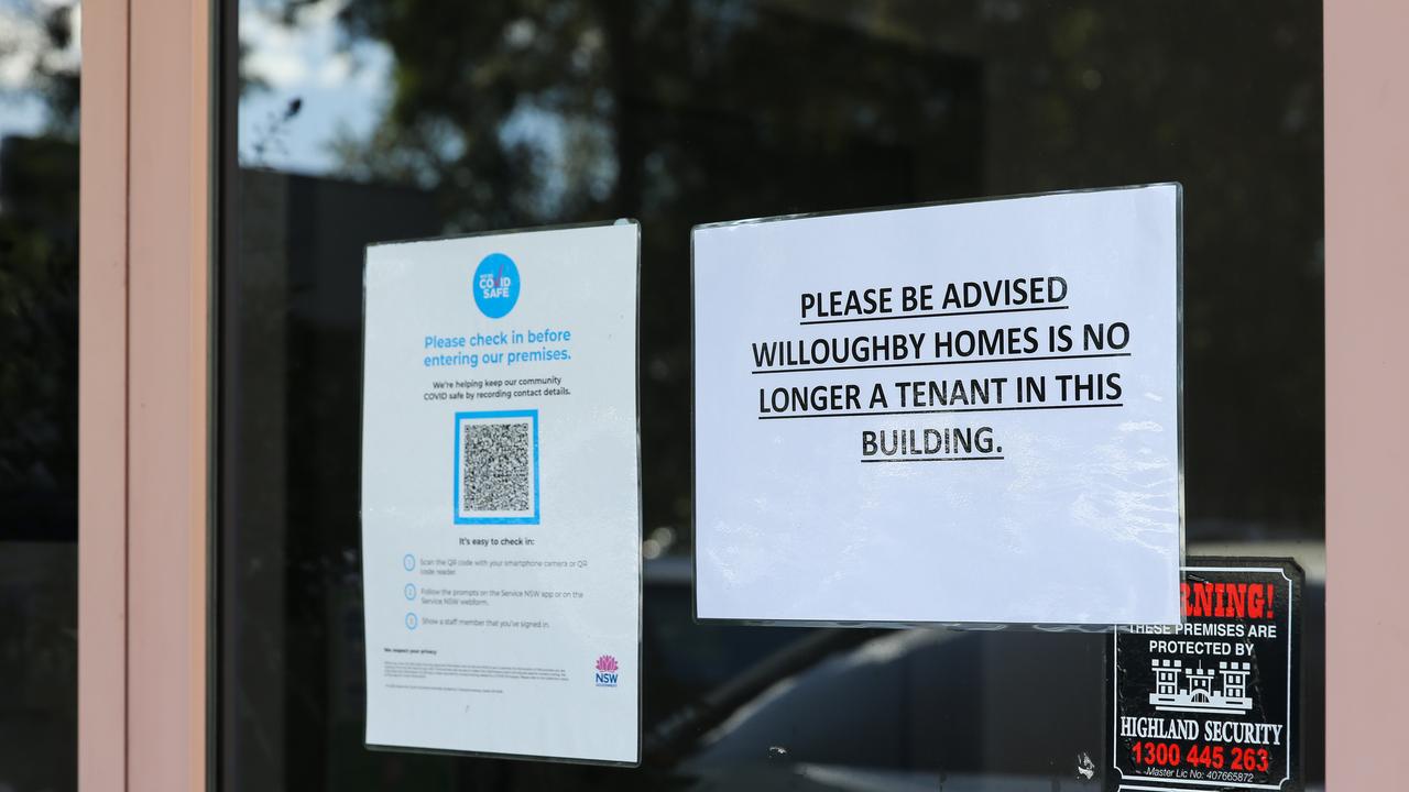 The landlord has had to put up a sign about their former tenant. Picture: NCA Newswire / Gaye Gerard