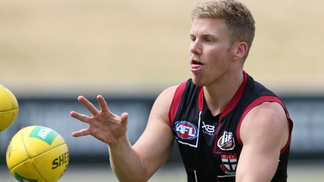 Dan Hannebery is no longer in St Kilda’s leadership group. Picture: Michael Klein