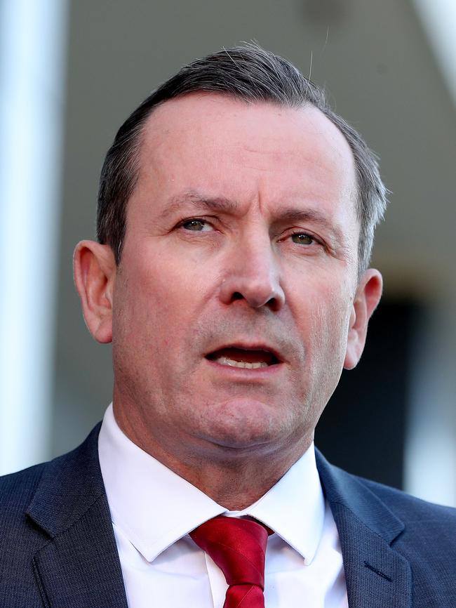 Western Australia Premier Mark McGowan. Picture: Richard Wainwright/AAP