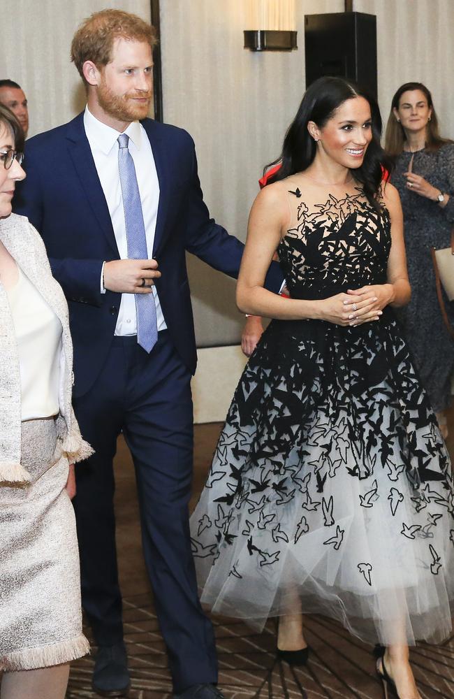 Parents-to-be the Duke and Duchess of Sussex’s tour of Australia is coming to a close. Picture: Dylan Robinson