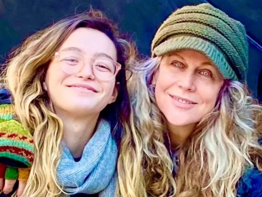 Nyweide and her mum, Shelly Gibson, who was also an actress. Picture: Instagram