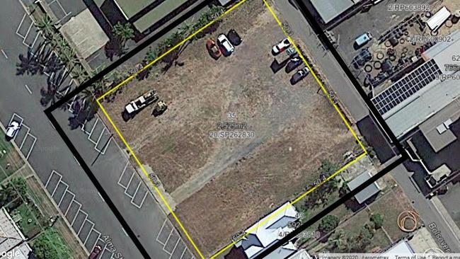 The site has a wide 50m frontage to Alma St and a 50m frontage to Bolsover Ln