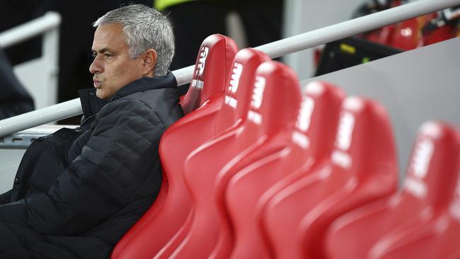 Manchester United's manager Jose Mourinho.
