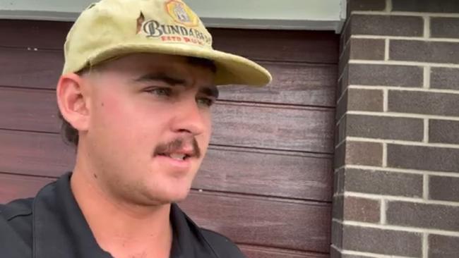 Katie Reed said she was “incredibly grateful” to Aiden Whiteman (pictured) for his efforts to rescue her son from the ocean.