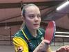 Taleisha Gaeta, 15, from Townsville will participate in the Paris Olympic trials occurring in Ballarat this weekend. Picture: Townsville Table Tennis Association.