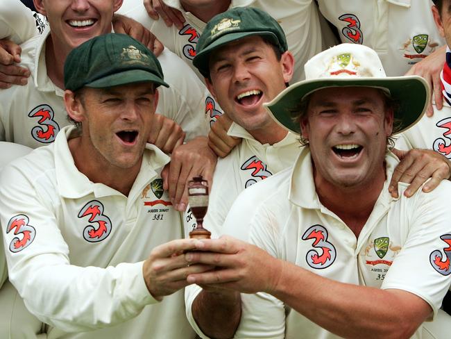 Adam Gilchrist (left) changed the landscape for Test keepers. (Photo by Hamish Blair/Getty Images)