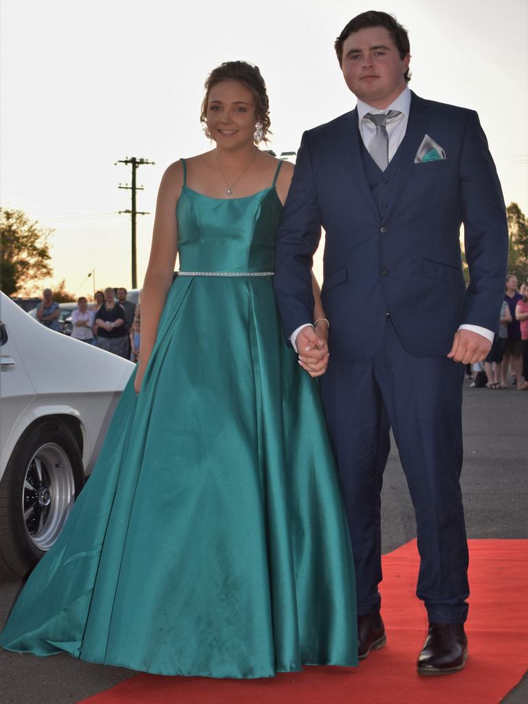 Samuel Merrett and partner Katrina Gibbs.