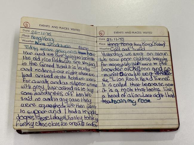 pic of Fiona Harari's diary for first loves column