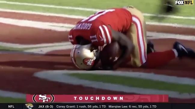 49ers Marquise Goodwin shares tragic news of son's death