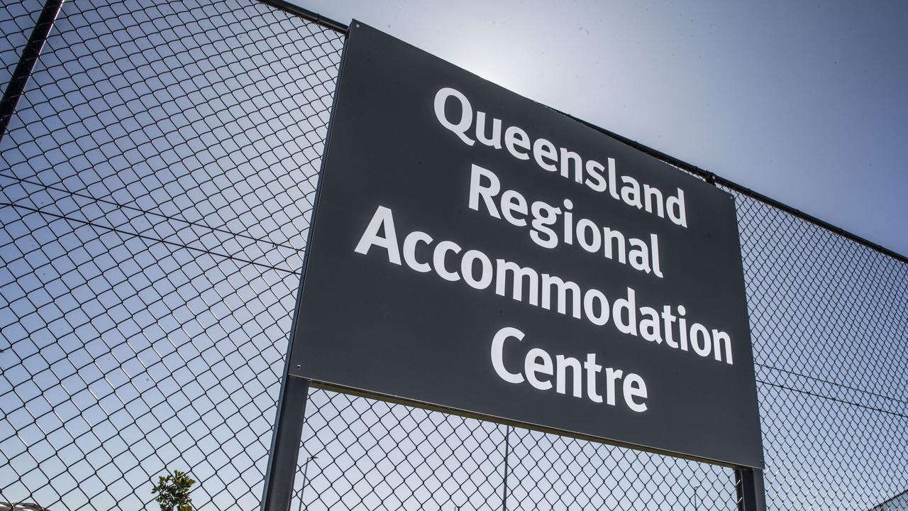 The sun will set on the Queensland Regional Accommodation Centre at Wellcamp when it is mothballed on Monday. Picture: Nev Madsen.