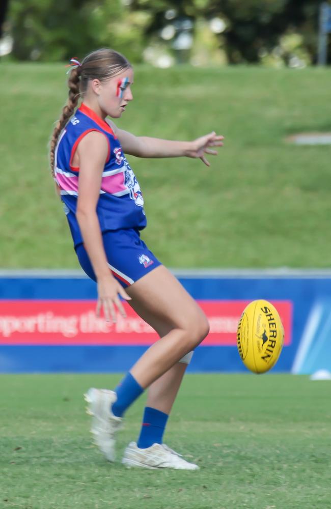 Thuringowa Bulldogs rising star Mya Tiller. Picture: Contributed.