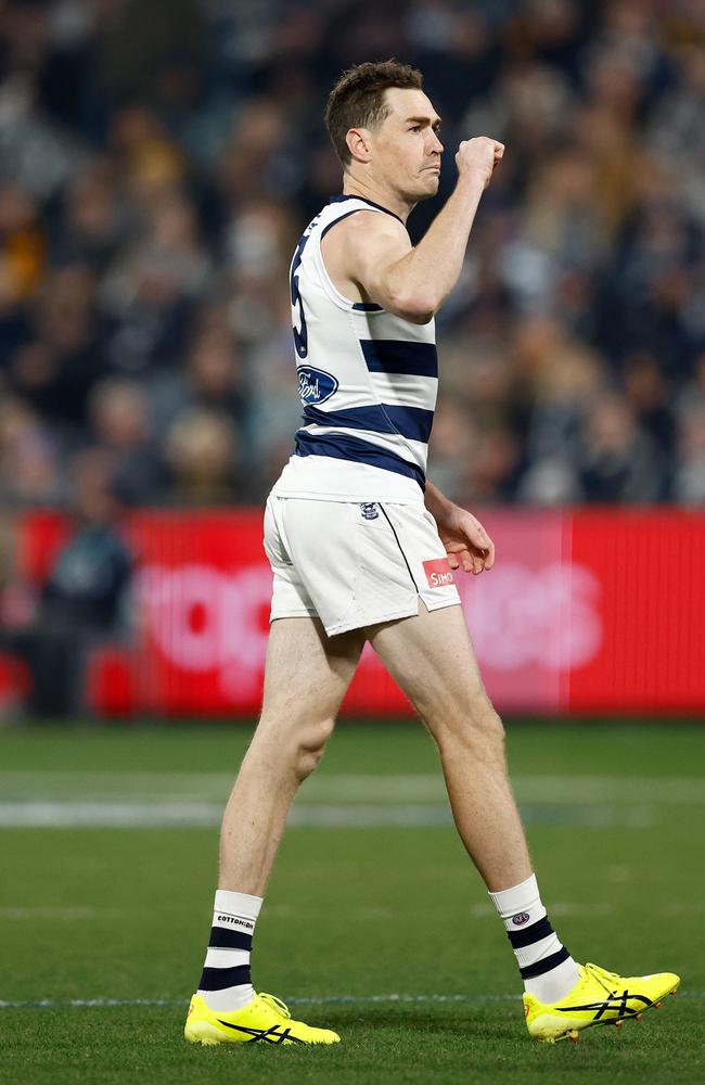 It took some time but Cameron kicked his boots in. Picture: Michael Willson/AFL Photos
