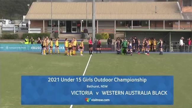 REPLAY: National U15's Girls Hockey Championships - VIC vs WA Black