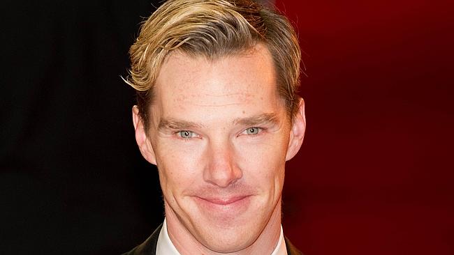 Benedict Cumberbatch was voted the world' sexiest movie star last month. Picture: AFP