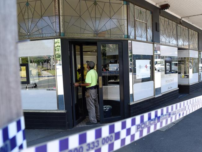 Youths held up Holloway Diamonds jewellery shop in Canterbury. Picture: Josie Hayden
