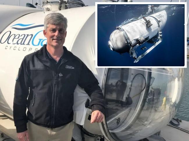 Missing OceanGate CEO Stockton Rush insisted for years his submarines were safe. Now he's missing. Picture: Supplied.