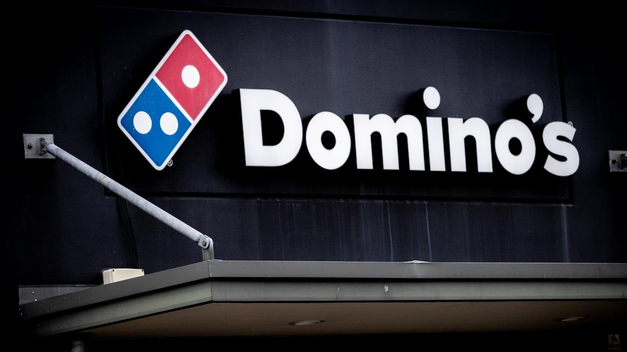 Domino’s has removed the 7 per cent extra charge. Picture: NewsWire / Sarah Marshall