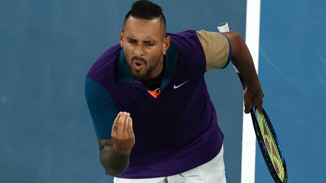 Nick Kyrgios is unsure when he will play again. Picture: Getty Images