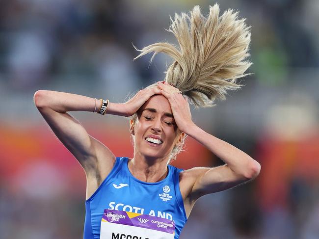 Crowds made it special — especially for Scotland’s Eilish McColgan. Picture: Getty Images