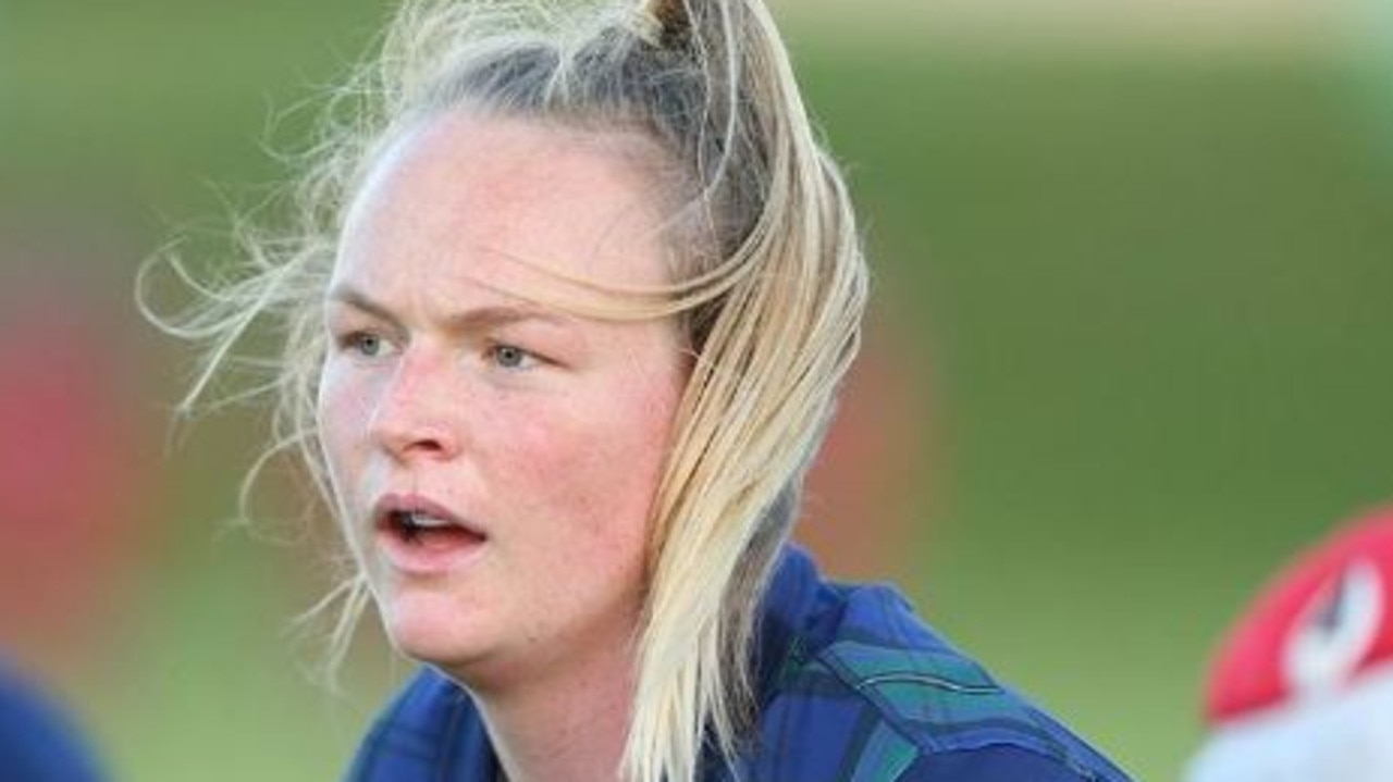 Scottish rugby star Siobhan Cattigan.