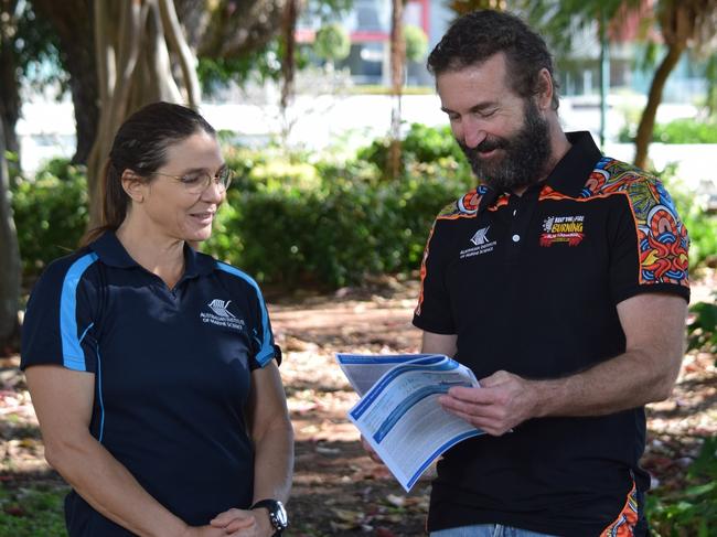 Dr Mike Emslie and Dr Daniela Ceccarelli. Picture: Nikita McGuire