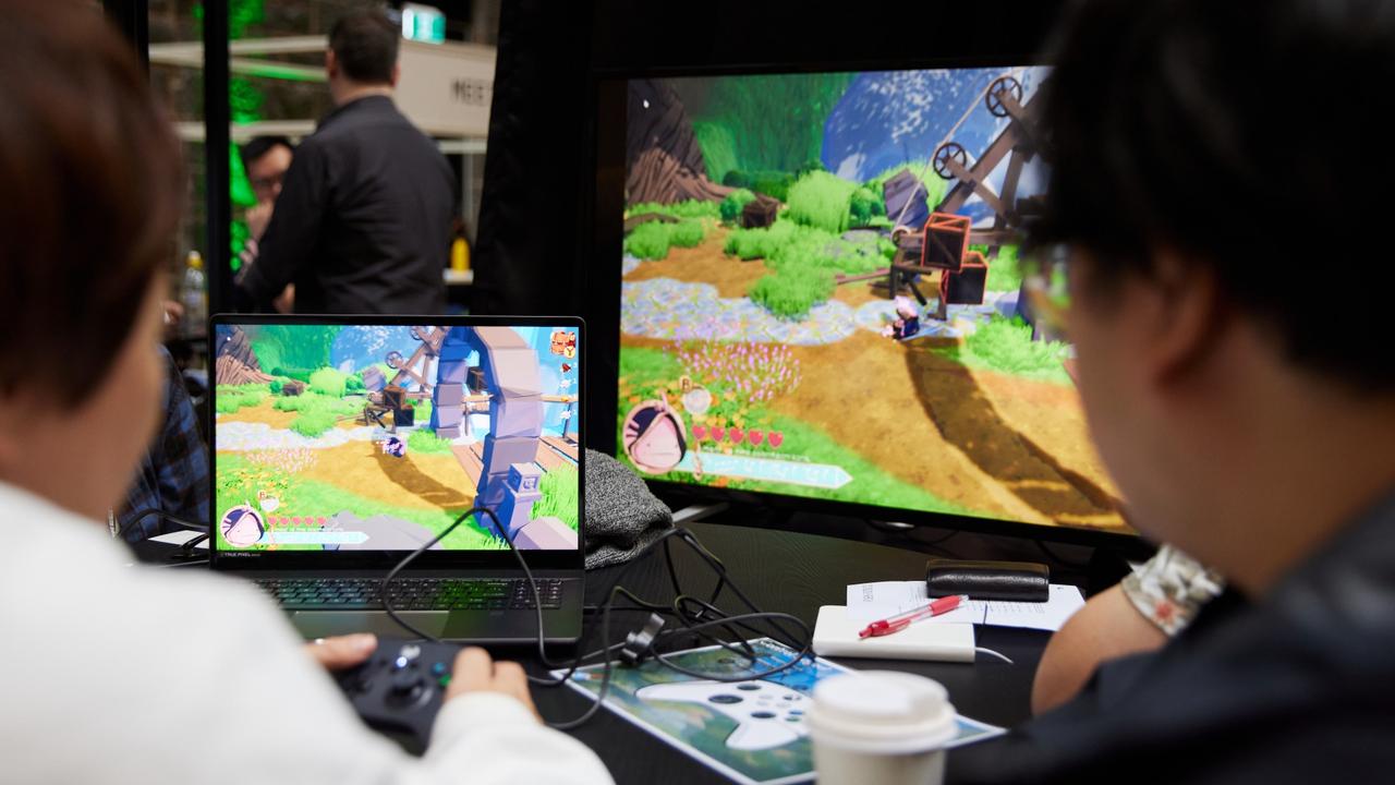 Catalyst Game’s debut title Dungeons and Dining Tables showcased at the South Australian Games Expo 2024. Picture Supplied