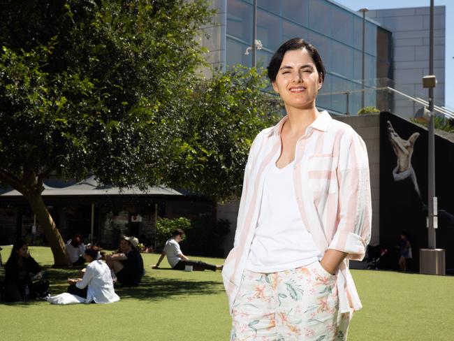 Small business owners such as Chatswood’s Fiona Bolus are being incentivised to embrace digital transformation via bonus tax breaks and red tape cuts. Picture: Renee Nowytarger