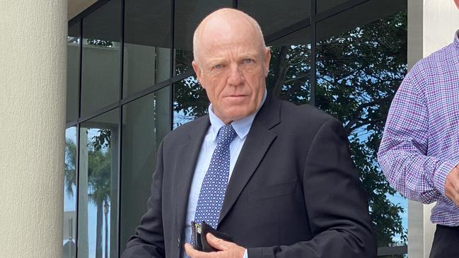 Gary Charles Steele after a previous court appearance at Maroochydore Courthouse.