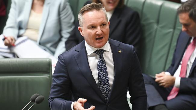 Climate Change and Energy Minister Chris Bowen. Picture: NCA NewsWire / Martin Ollman