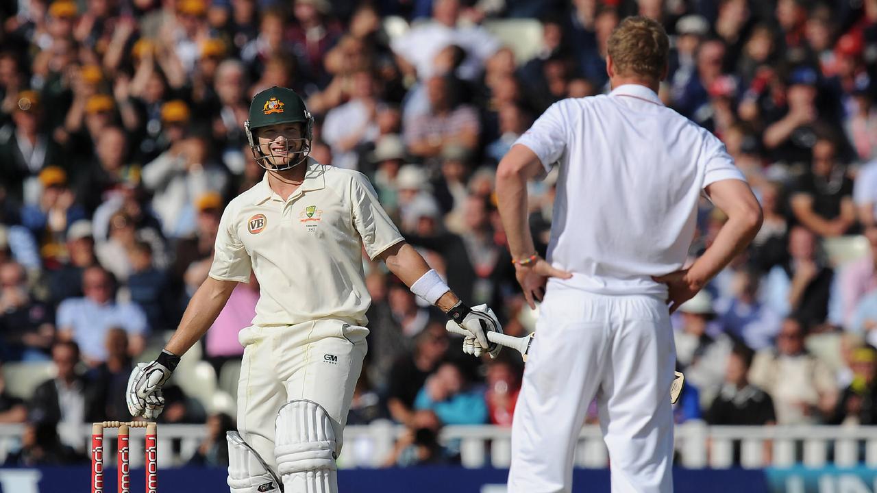 Shane Watson rates Andrew Flintoff as among the quickest he has faced.