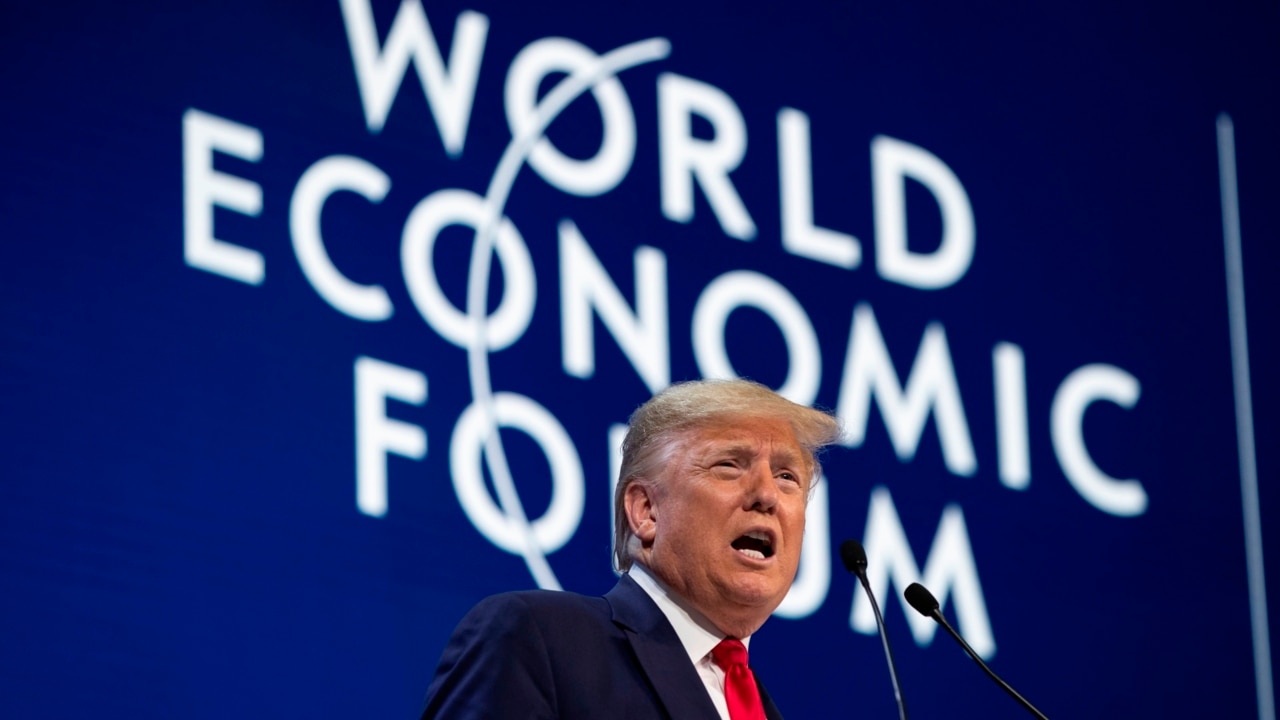 Trump decries 'perennial prophets of doom' at World Economic Forum