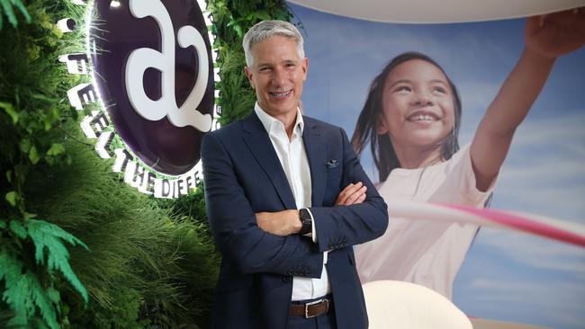 A2 Milk CEO David Bortolussi. Picture: Britta Campion