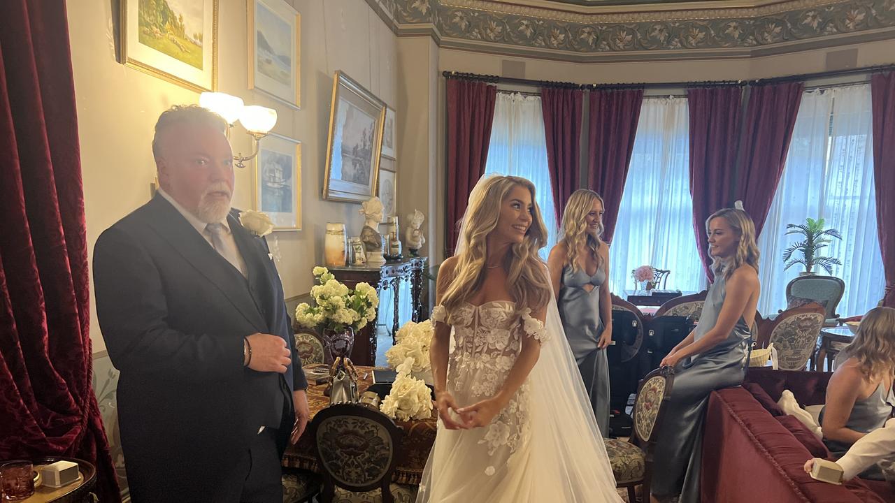 New Photos Kyle Sandilands New Wife Tegan Kynastons Bridal Look The Australian 9564