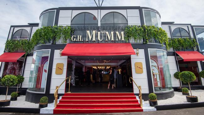 The Mumm Marquee. Picture Jay Town