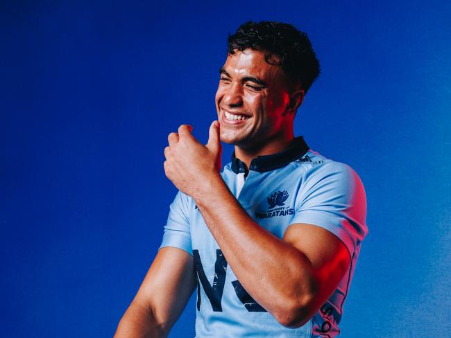 NSW Waratahs star Joseph-Aukuso Suaalii. Photo courtesy of NSW Waratahs