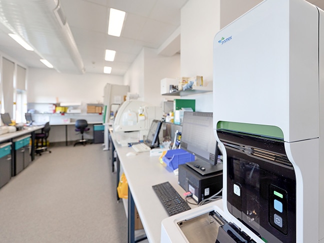 Inside the new Pathology Queensland Laboratory at Warwick Hospital. (Photo: Queensland Health)