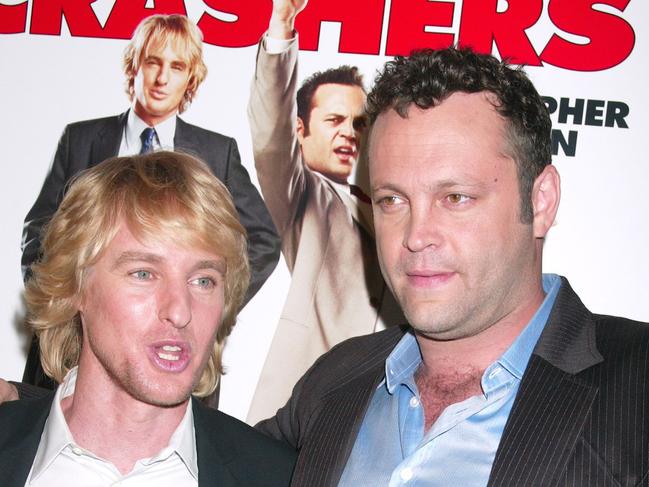 Owen Wilson and Vince Vaughn during 