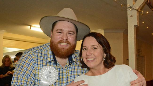 Jacob and Tina Marsh at Miss Mudgeeraga Showgirl at Mudgeeraba Showgrounds. Pic: Regina King