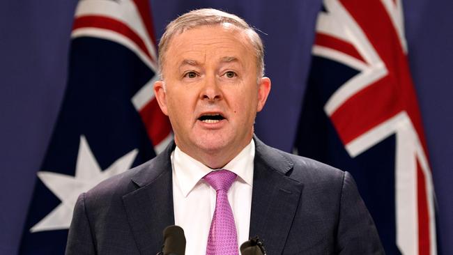 Newly Labor Party leader Anthony Albanese will have to consider the role opinion polls play in his decision making moving forward. Picture: Saeed Khan/AFP