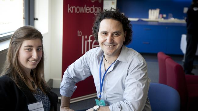 Dr James Arvanitakis (right) pictured.