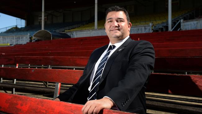 Carlton president Mark LoGiudice at Ikon Park. Picture: Kylie Else