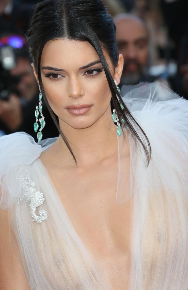 She’s taken a leaf out of big sister Kim Kardashian’s book. Picture: KCS Presse/MEGA