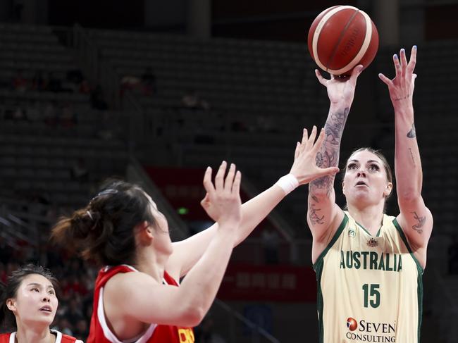 Cayla George believes the Opals can pull off something special. Picture: Getty Images