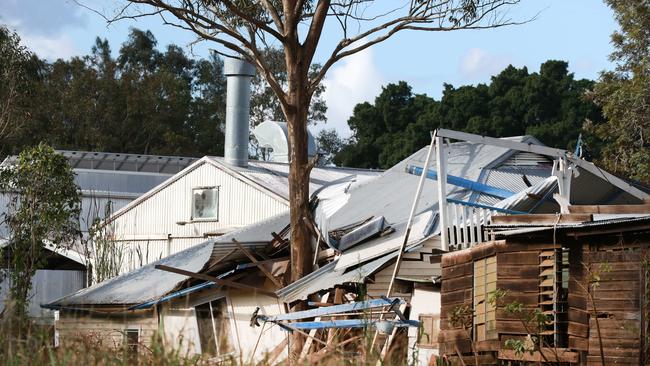 Businesses and locals home are now abandoned or closed after the extreme floods in Lismore. Picture: NCA NewsWire/ Scott Powick