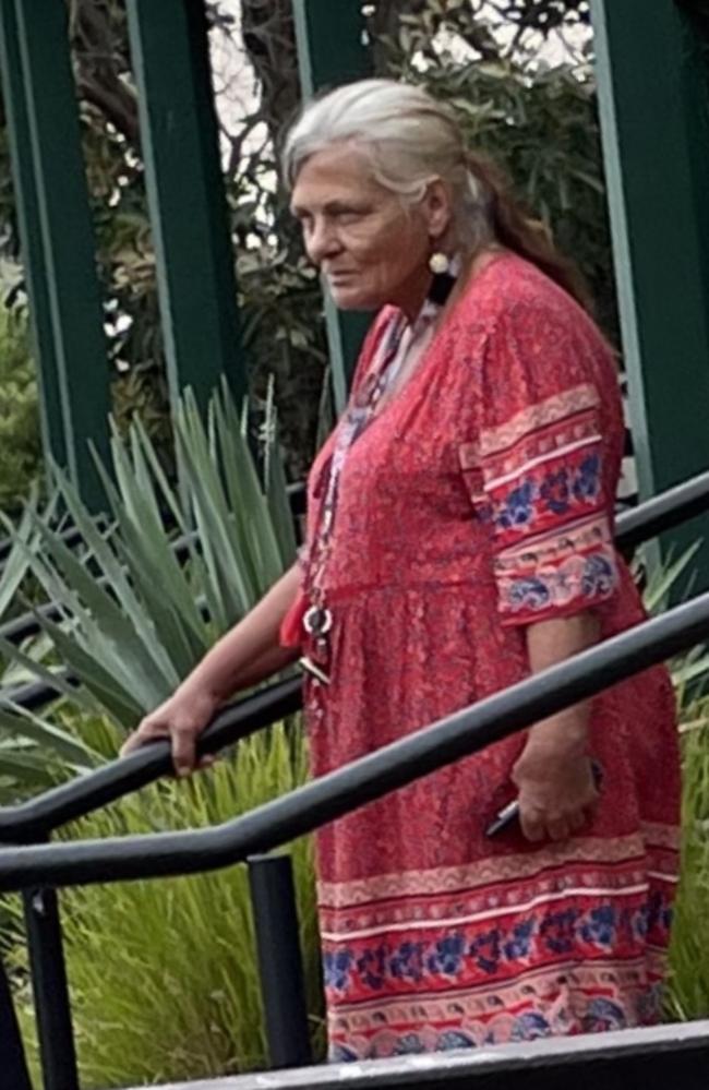 Maria Rose Carney outside Ballina Courthouse.