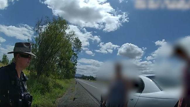 Queensland Police Service Highway Patrol officers clocked a driver travelling along the Capricorn Highway at Fairy Bower at a speed of 130km/h in a 80km/h zone on October 17, 2024, as part of Operation Whiskey Legion.