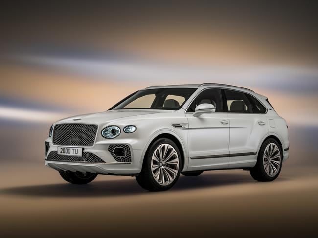 EMBARGO FOR TWAM 10 FEB 2024. FEE MAY APPLY.Bentley Bentayga Odyssean Edition. Supplied